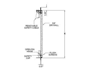 WB DWAL 412 Series Access Panel Sizes & Specifications - WB Doors