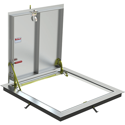 Aluminum Floor Hatch / Door For Concrete Floors | WB Type K & KD