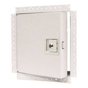 WB FRU-DW 820 Ultra Series Standard Fire-Rated Access Door / Panel with Drywall Flange and Key Lock