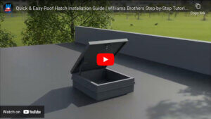 Quick & Easy Roof Hatch Installation Guide Video