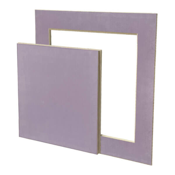 WB DW 405-SQ Phantom Square Series Drywall Access Panel with All Drywall Construction and Square Corners